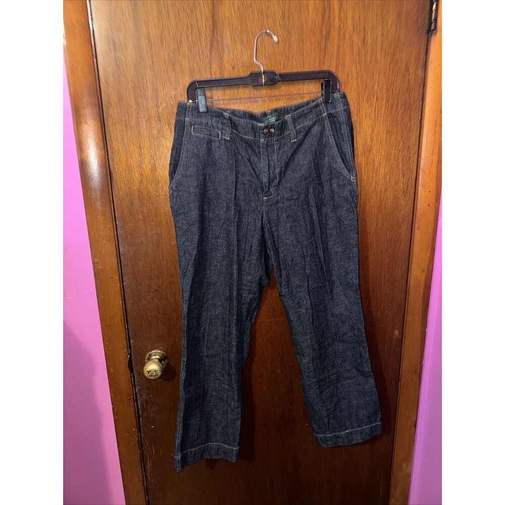 Lauren Ralph Lauren Women’s Dark Wash Jeans Size 10 100% Cotton